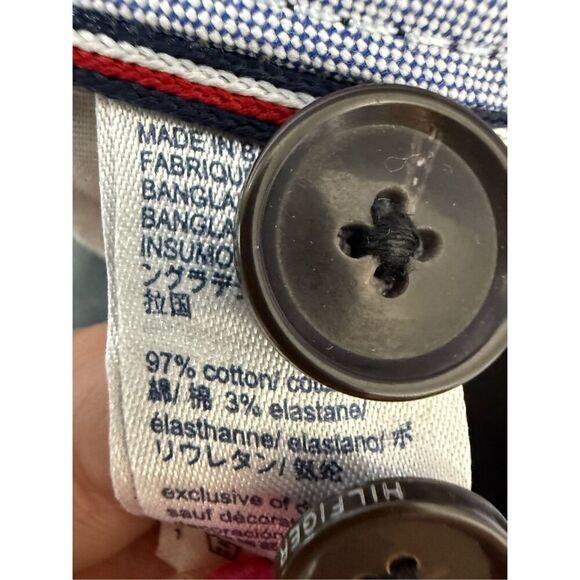 Tommy Hilfiger Men's Stretch Custom Fit Chino Pants Black Size 46W 31L - Picture 11 of 15